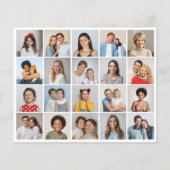 Creëer uw eigen 20 fotocollage papier blad/flyer flyer (Voorkant)