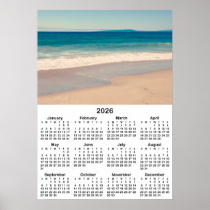 Creëer Uw eigen 20x28 foto 2026 kalender Poster