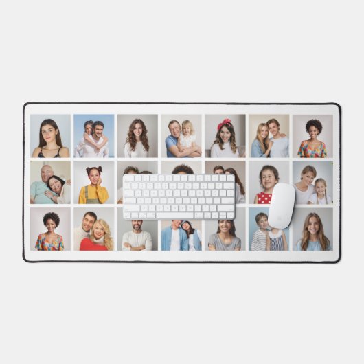 Creëer Uw eigen 21 bewerkbare kleur voor fotocolla Bureaumat (Keyboard & Muis)