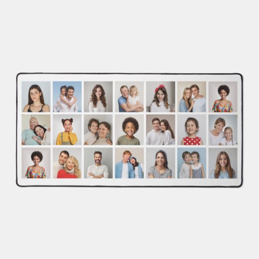 Creëer Uw eigen 21 bewerkbare kleur voor fotocolla Bureaumat (Voorkant)