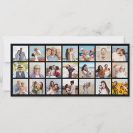 Creëer Uw eigen 21 bewerkbare kleur voor fotocolla Kaart