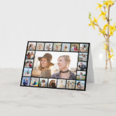 Creëer Uw eigen 21 bewerkbare kleur voor fotocolla Kaart (Gele Bloem)