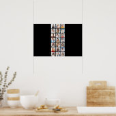 Creëer Uw eigen 21 bewerkbare kleur voor fotocolla Poster (Keuken)