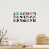 Creëer Uw eigen 21 bewerkbare kleur voor fotocolla Poster (Keuken)