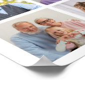 Creëer Uw eigen 21 bewerkbare kleur voor fotocolla Poster (Hoek)