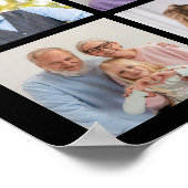 Creëer Uw eigen 21 bewerkbare kleur voor fotocolla Poster (Hoek)