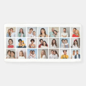 Creëer Uw eigen 21 bewerkbare kleur voor fotocolla Spandoek (Horizontaal)