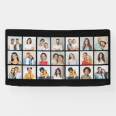 Creëer Uw eigen 21 bewerkbare kleur voor fotocolla Spandoek (Horizontaal)