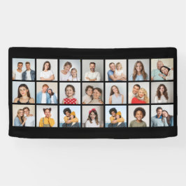 Creëer Uw eigen 21 bewerkbare kleur voor fotocolla Spandoek