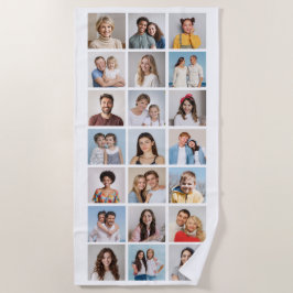 Creëer Uw eigen 21 bewerkbare kleur voor fotocolla Strandlaken