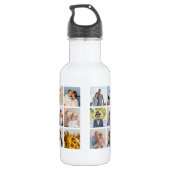 Creëer Uw eigen 21 bewerkbare kleur voor fotocolla Waterfles (Achterkant)