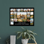 Creëer uw eigen 22 fotocollage poster