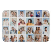 Creëer Uw eigen 24 bewerkbare kleuren voor fotocol Badmat (Voorkant)