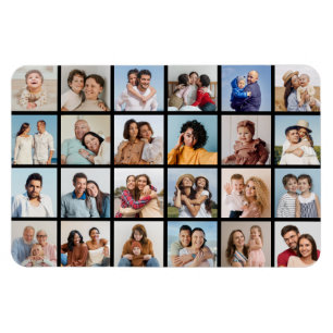 Creëer Uw eigen 24 bewerkbare kleuren voor fotocol Magneet