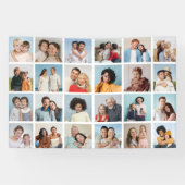 Creëer Uw eigen 24 bewerkbare kleuren voor fotocol Spandoek (Horizontaal)