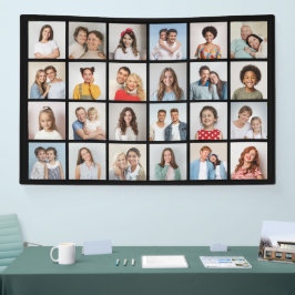 Creëer Uw eigen 24 bewerkbare kleuren voor fotocol Spandoek