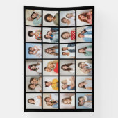 Creëer Uw eigen 24 bewerkbare kleuren voor fotocol Spandoek (Verticaal)