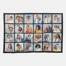 Creëer Uw eigen 24 bewerkbare kleuren voor fotocol Theedoek