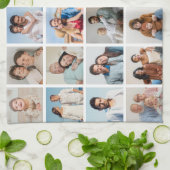 Creëer Uw eigen 24 bewerkbare kleuren voor fotocol Theedoek (Gevouwen)