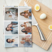 Creëer Uw eigen 24 bewerkbare kleuren voor fotocol Theedoek (Quarter Fold)