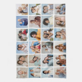 Creëer Uw eigen 24 bewerkbare kleuren voor fotocol Theedoek (Verticaal)