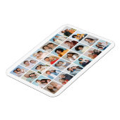 Creëer Uw eigen 24 Fotocollage Flexibel Magneet (Linkerzijde)
