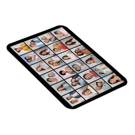 Creëer Uw eigen 24 Fotocollage Flexibel Magneet (Rechterzijde)