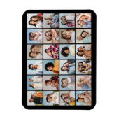Creëer Uw eigen 24 Fotocollage Flexibel Magneet (Verticaal)