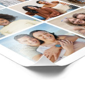 Creëer Uw eigen 24 Fotocollage Fotouitbreiding Foto Afdruk (Hoek)