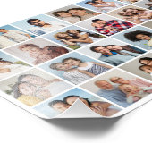 Creëer Uw eigen 24 Fotocollage Fotouitbreiding Foto Afdruk (Hoek)