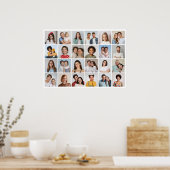 Creëer Uw eigen 24 Fotocollage Poster (Keuken)