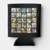 Creëer Uw eigen 25 Fotocollage bewerkbaar Blikjeskoeler (Voorkant)