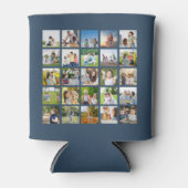 Creëer Uw eigen 25 Fotocollage bewerkbaar Blikjeskoeler (Voorkant)