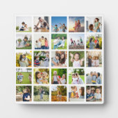 Creëer Uw eigen 25 Fotocollage bewerkbaar Fotoplaat (Voorkant)