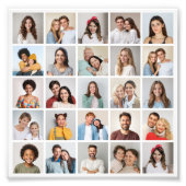 Creëer Uw eigen 25 Fotocollage Fotouitbreiding Foto Afdruk (Voorkant)