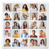 Creëer Uw eigen 25 Fotocollage Fotouitbreiding Foto Afdruk (Voorkant)