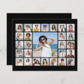 Creëer uw eigen 27 foto collage papier blad (Voorkant / Achterkant)