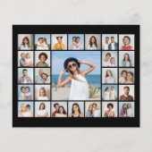 Creëer uw eigen 27 foto collage papier blad (Voorkant)