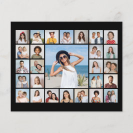 Creëer uw eigen 27 foto collage papier blad