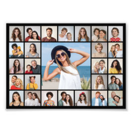 Creëer Uw eigen 27 Fotocollage Fotouitbreiding Foto Afdruk
