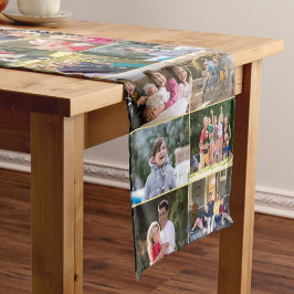 Creëer Uw Eigen 28 Familie Foto Collage Home Decor Korte Tafelloper
