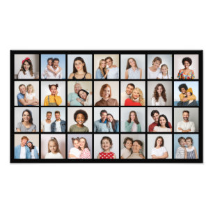Creëer Uw eigen 28 Fotocollage Fotovergroting Foto Afdruk