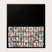 Creëer Uw eigen 28 Fotocollage Pack van 25 Kaarten (Buitenkant ongevouwen)