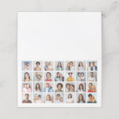 Creëer Uw Eigen 28 Fotocollage Pack van 25 Klantenkaartje (Buitenkant ongevouwen)