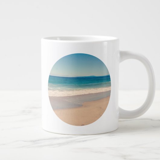 Creëer Uw eigen 2-cirkelfoto Grote Koffiekop (Rechts)