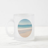 Creëer Uw eigen 2-cirkelfoto Matglas Koffiemok (Links)