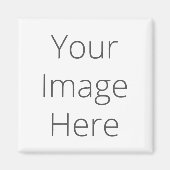 Creëer Uw eigen 2-inch vierkant magneet (Voorkant)