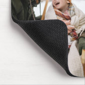 Creëer Uw eigen 2 Instagram Fotofoto Mousepad Muismat (Hoek)