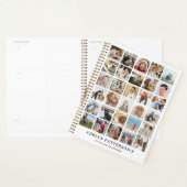 Creëer uw eigen 30 x Fotocollage Jaarlijks Planner (Display)