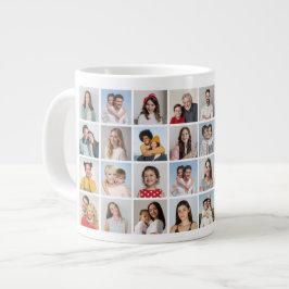 Creëer Uw eigen 32 fotocollage Grote Koffiekop